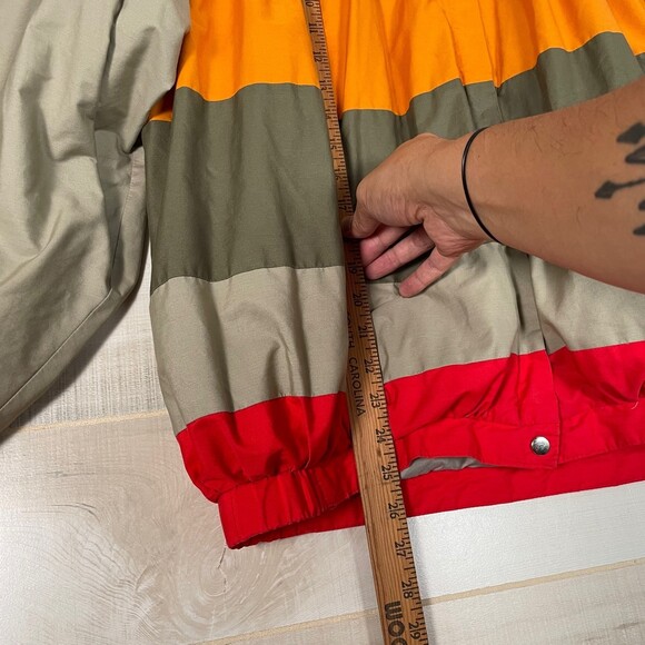 Vintage Misty Harbor Block Puffy Down Jacket Womens Size M VTG - Picture 7 of 7